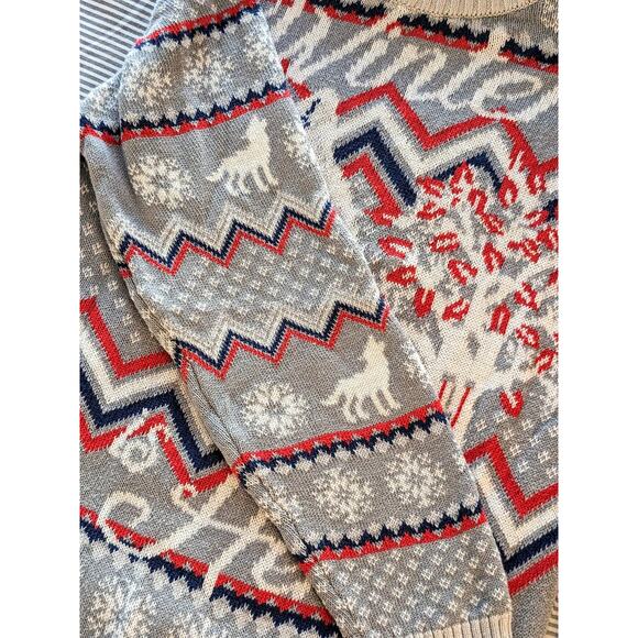 Game of Thrones Knit Sweater Winter Wolf Holiday Unisex Medium GOT Jon Snow HBO - Picture 4 of 9